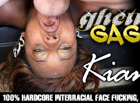 Kiandra Destroyed On Ghetto Gaggers